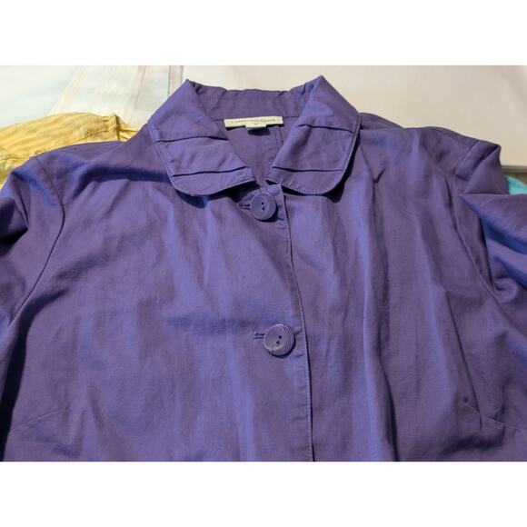 Peek-A-Boo Mystery Lot of Five Plus Size Blouse Cardigan Two Jackets & A Tee - Picture 4 of 7